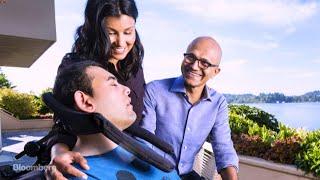 Nadella Says Children's Challenges Taught Him Empathy