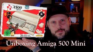 Unboxing Amiga 500 Mini - Hineingestolpert packt die Neuauflage des Klassikers aus