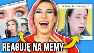 Oglądam MEMY O MNIE  *Nie mam chłopaka*  Agnieszka Grzelak Vlog