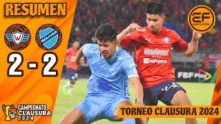  Goles: Wilstermann 2 - 2 Bolivar | T.C. 2024 - J25