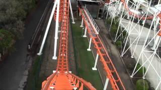 Sea Viper Roller Coaster Front Seat POV Sea World Australia