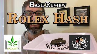 Concentrate Review - Rolex Hash - Grass Chief