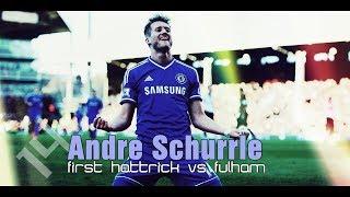 Andre Schurrle vs Fulham ► First HATTRICK - (English Commentary) - HD