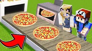 OTWIERAMY Z BELLĄ WŁASNĄ PIZZERIĘ W MINECRAFT! | Vito i Bella