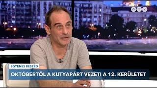 Októbertől a Kutyapárt vezeti a XII. kerületet – Kovács Gergő az ATV-n