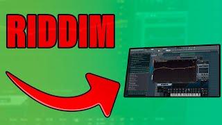 HOW TO MAKE RIDDIM | Super easy