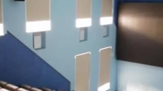 Рулонные шторы блэкаут в конференц-зал