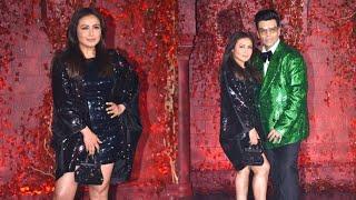 Rani Mukerji attend Karan Johar's 50th Birthday  bash 