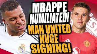  MBAPPE DISGRACE! AMORIM'S  FIRST BIG MAN UTD TRANSFER! | LATEST TRANSFER RUMOURS 2024