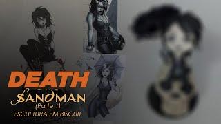 Modelando Chibi Death - SANDMAN - em biscuit (part 1)