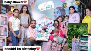 bhabhi ka baby shower or birthday pe kri puri masti ️￼