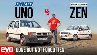 Recreating the Fiat Uno v Maruti Zen comparison 28 years later | Gone But Not Forgotten | evo India