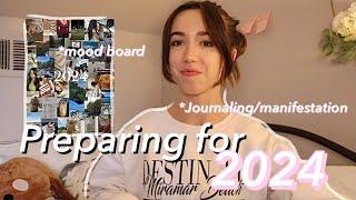 How to Prep/Plan for the New Year! | Goal setting, Manifesting/journaling, visions boards :)