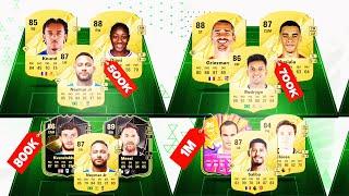 EA FC 25 BEST META TEAMS! 500K, 600K, 700K, 800K, 900K, 1M SQUAD BUILDER