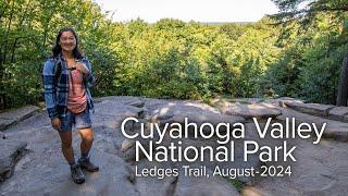 Hiking Cuyahoga Valley National Park-Ledges Trail