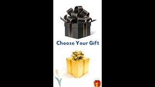 Golden vs Black | Choose your Gift