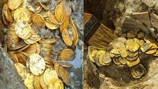 WE FOUND THE GOLD COINS  TREASURE HUNTİNG