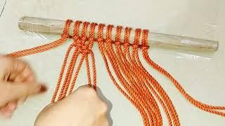 Macrame Wall Hanging Pattern (Simple) - Macrame pattern -Macrame