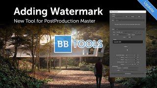 PostProduction Master: Adding Watermark