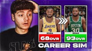 Ho SIMULATO la CARRIERA di BRONNY JAMES su NBA 2K25