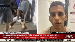 DF ALERTA - Filho observa admirado mãe agonizar por 40 minutos