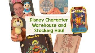 DISNEY HAUL! CHARACTER WAREHOUSE AND DISNEY WORLD STOCKINGS! ️ apparel, pins, plush, and more!