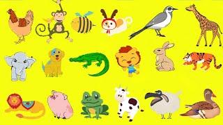 These Are The Sound That The Animals Make  TA1Z2|| Edufam Kids Song and Nursery Rhymes