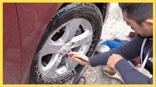 Easy Wheel and Tire Cleaning Using Adam's Polishes and Jay Leno's Garage Cleaners