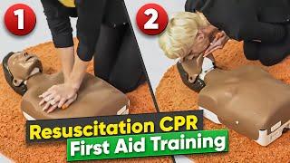 Resuscitation CPR | How To Do CPR | First Aid Training