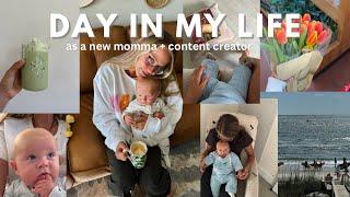 Day In My Life As A New Momma: new matcha recipe, WFH content creator