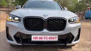 BMW X4 xDrive30d M Sport Silver Shadow 2022- ₹74 lakh | Real-life review