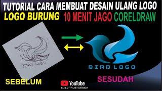 CARA MENGGAMBAR DESAIN ULANG LOGO MENGGUNAKAN CORELDRAW