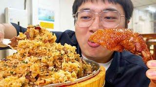 第一次来广东县城吃饭，本想体验超大铁锅饭，没想到被鸡惊艳到了！【盗月社】