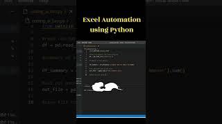 Excel automation using Python| python  projects#python #coding #excel