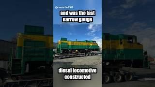 Train on a Truck?? #train #railroad #truck #locomotive #heavyhauler