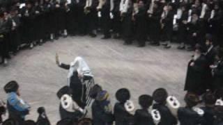 Bobov Hakufos on Simchas Torah