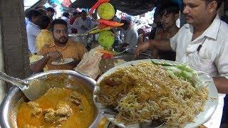 Best Chicken & Mutton Dum Biryani on Kolkata Street (with Egg ) | Price Starting @ 70 rs Per Plate