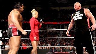 BROCK LESNAR VS RUSEV (UNSEEN FIGHT)- 2016