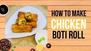 Chicken Crispy Roll Recipe by TCBA