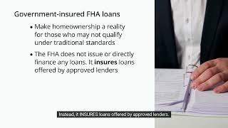 Government Issued FHA Loans