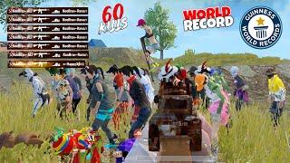  PUBG MOBILE LITE 60 KILLS NEW WORLD RECORD | NEW WORLD RECORD 60 KILLS CHALLENGE - Koobra Ali