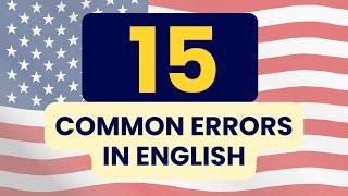 15 Common Errors in English