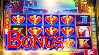 LIVE BONUS!!! LAGO DI AMORE!!! BIG HITS !!! LIVE PLAY - KONAMI Slots in CASINO - MERRY CHRISTMAS!!