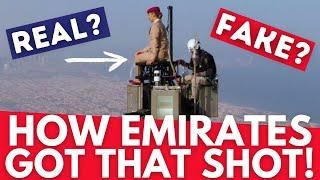 How Did Emirates Get THAT Drone Shot? Real or Fake? Behind the Scenes!