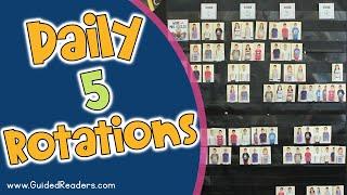 Guided Reading | Daily 5 Rotations Board