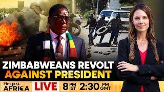 LIVE | Zimbabwe: War Veterans Lead Protests Against President Mnangagwa | Firstpost Africa | N18G