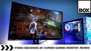 iiyama GB3266QSU-B1 32" Curved Gaming Monitor Review |  G-Master Red Eagle