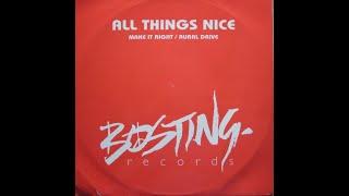 All Things Nice - Aural Drive