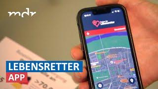 App für Erste Hilfe: Leben retten per Benachrichtigung | MDR um Zwei | MDR