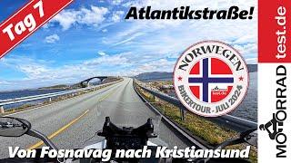 Motorrad-Tour Norwegen | Tag 7: Von Fosnavag über die Atlantik-Straße nach Kristiansund